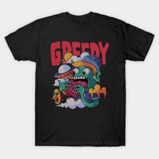 Alien Greedy T-Shirt